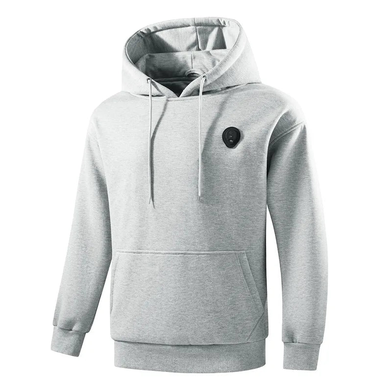 New Winter Smart Five Zone Heating Hooded Sweatshirt Loose Casual Comfortable Warm Fit For Men And Women Electric Heating