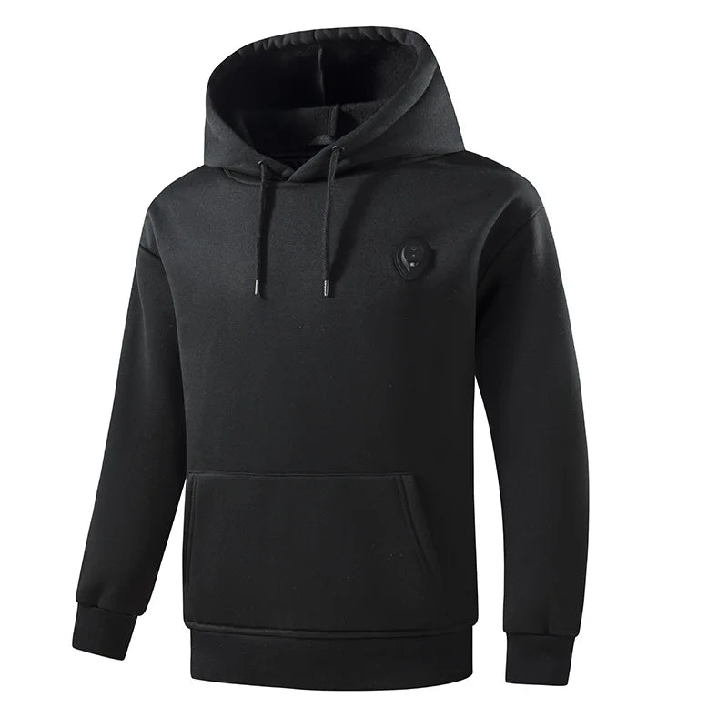 New Winter Smart Five Zone Heating Hooded Sweatshirt Loose Casual Comfortable Warm Fit For Men And Women Electric Heating